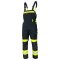 Classic-vis moderne Warnschutz-Latzhose 270 g/m²