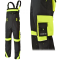 Classic-vis moderne Warnschutz-Latzhose 270 g/m²