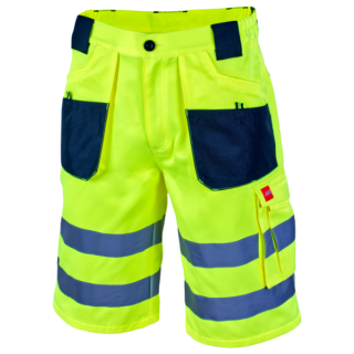 Flash Warnschutz-Arbeitsshorts mit 8 Taschen aus Polyester 260 g/m²