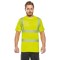 High Visibility Warnschutz T-Shirt gelb gestreift 175 g/m²