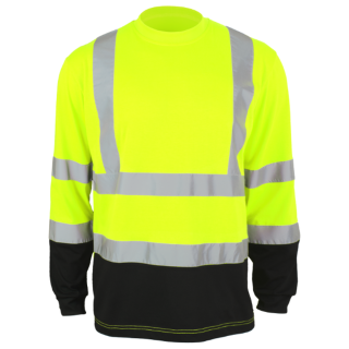 High Visibility Warnschutz Langarm-Shirt 175 g/m²