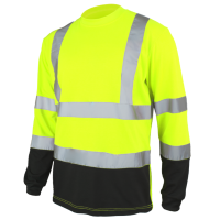 High Visibility Warnschutz Langarm-Shirt 175 g/m² Gelb S