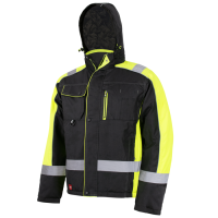 Classwork Winter Warnschutz-Arbeitsjacke aus PU 180...