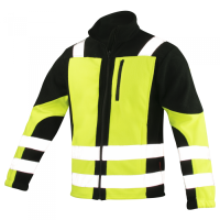 Polar Classic Vis Winter Warnschutz-Fleece-Jacke aus Polyester 300 g/m²