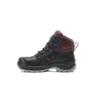 Elten Damen-Sicherheitsschnürstiefel LENA GTX black-red Mid ESD S3 CI