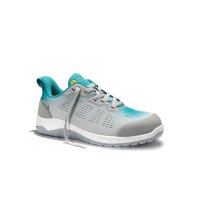 Elten Sicherheitshalbschuh LUANA grey-turquoise Low ESD S1