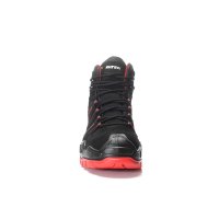 Elten Sicherheitsschnürstiefel QUENTIN black-red Mid ESD S3S