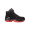 Elten Sicherheitsschnürstiefel QUENTIN black-red Mid ESD S3S