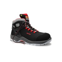 Elten Sicherheitsschnürstiefel ARTURO black-red Mid ESD S3