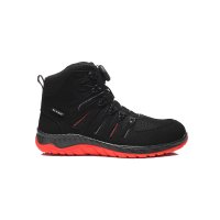 Elten Sicherheitsstiefel MADDOX BOA  black-red Mid ESD S3