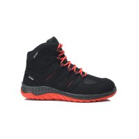 Elten Sicherheitsschnürstiefel MADDOX black-red Mid ESD S3