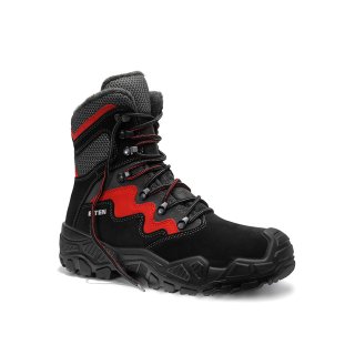 Elten Sicherheitsstiefel MICK black-red High ESD S3S CI