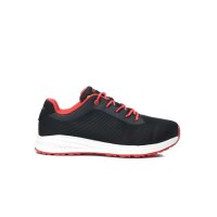 Elten Berufshalbschuh MARAIS black-red Low ESD O1, Gr. 39