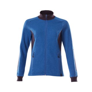 Mascot ACCELERATE Damen Sweatshirt mit Reißverschluss 18494-962 Blau 2XL 310 g/m²