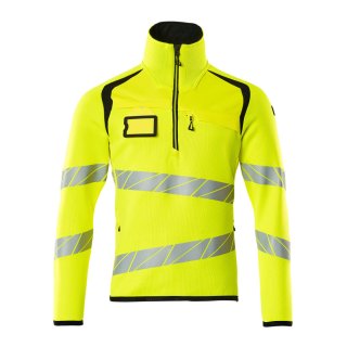 Mascot ACCELERATE SAFE Strickpullover mit kurzem Reißverschluss 19005 aus Synthetik 380 g/m²