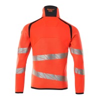 Mascot ACCELERATE SAFE Strickpullover mit kurzem Reißverschluss 19005 aus Synthetik 380 g/m²