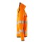 Mascot ACCELERATE SAFE Strickpullover mit kurzem Reißverschluss 19005-351 Orange/Schwarzblau 2XL 380 g/m²