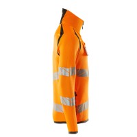 Mascot ACCELERATE SAFE Strickpullover mit kurzem Reißverschluss 19005-351 Orange/Dunkelanthrazit 2XL 380 g/m²