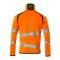 Mascot ACCELERATE SAFE Strickpullover mit kurzem Reißverschluss 19005-351 Orange/Dunkelanthrazit 2XL 380 g/m²