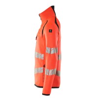 Mascot ACCELERATE SAFE Strickpullover mit kurzem Reißverschluss 19005-351 Rot 2XL 380 g/m²