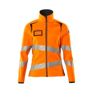 Mascot ACCELERATE SAFE Softshell Jacke 19012-143 Orange/Schwarzblau 2XL 330 g/m²