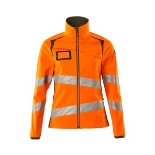 Mascot ACCELERATE SAFE Softshell Jacke 19012-143 Orange/Moosgrün 2XL 330 g/m²