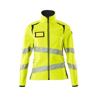 Mascot ACCELERATE SAFE Softshell Jacke 19012-143 Gelb/Schwarzblau 2XL 330 g/m²