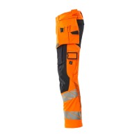 Mascot ACCELERATE SAFE Hose mit Hängetaschen 19031-711 Orange/Schwarzblau 76C46 265 g/m²