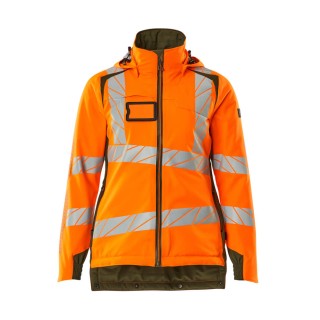 Mascot ACCELERATE SAFE Winterjacke 19045-449 Orange/Moosgrün 2XL 210 g/m²