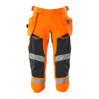 Mascot ACCELERATE SAFE Dreiviertel-Hose mit Hängetaschen 19049-711 Orange C44 265 g/m²