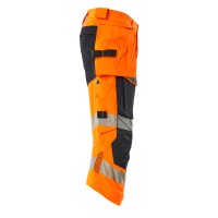 Mascot ACCELERATE SAFE Dreiviertel-Hose mit Hängetaschen 19049-711 Orange C44 265 g/m²