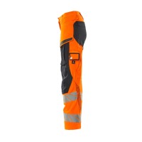 Mascot ACCELERATE SAFE Hose mit Knietaschen 19078-511 Orange/Schwarzblau 76C34 275 g/m²