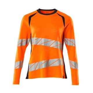 Mascot ACCELERATE SAFE T-Shirt, Langarm 19091-771 Orange/Schwarzblau 2XL 150 g/m²