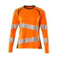 Mascot ACCELERATE SAFE T-Shirt, Langarm 19091-771 Orange/Moosgrün 2XL 150 g/m²