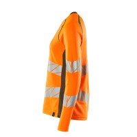 Mascot ACCELERATE SAFE T-Shirt, Langarm 19091-771 Orange/Moosgrün 2XL 150 g/m²