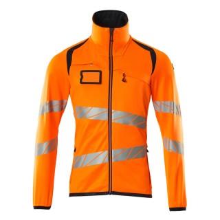 Mascot ACCELERATE SAFE Fleecepullover mit Reißverschluss 19103-315 Orange/Schwarzblau 2XL 260 g/m²