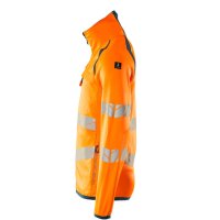 Mascot ACCELERATE SAFE Fleecepullover mit Reißverschluss 19103-315 Orange/Dunkelpetroleum 2XL 260 g/m²