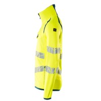 Mascot ACCELERATE SAFE Fleecepullover mit Reißverschluss 19103-315 Gelb/Dunkelpetroleum 2XL 260 g/m²