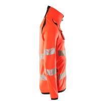 Mascot ACCELERATE SAFE Fleecepullover mit Reißverschluss 19103-315 Rot/Schwarzblau 2XL 260 g/m²