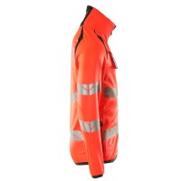 Mascot ACCELERATE SAFE Fleecepullover mit Reißverschluss 19103-315 Rot/Dunkelanthrazit 2XL 260 g/m²