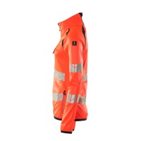 Mascot ACCELERATE SAFE Fleecepullover mit Reißverschluss 19153-315 Rot 2XL 260 g/m²