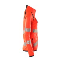 Mascot ACCELERATE SAFE Fleecepullover mit Reißverschluss 19153-315 Rot 2XL 260 g/m²