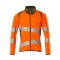 Mascot ACCELERATE SAFE Sweatshirt mit Reißverschluss 19184-781 Orange/Moosgrün 2XL 260 g/m²