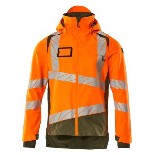 Mascot ACCELERATE SAFE Hard Shell Jacke 19301-231 Orange/Moosgrün 2XL 210 g/m²