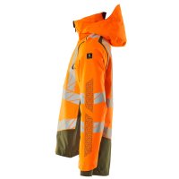 Mascot ACCELERATE SAFE Hard Shell Jacke 19301-231 Orange/Moosgrün 2XL 210 g/m²