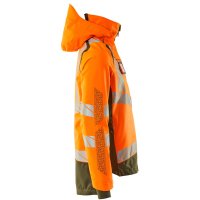 Mascot ACCELERATE SAFE Hard Shell Jacke 19301-231 Orange/Moosgrün 2XL 210 g/m²