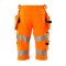 Mascot ACCELERATE SAFE Shorts, lang mit Hängetaschen 19349 aus Synthetik 265 g/m²