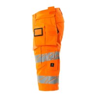 Mascot ACCELERATE SAFE Shorts, lang mit Hängetaschen 19349-711 Orange C44 265 g/m²