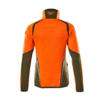 Mascot ACCELERATE SAFE Fleecepullover mit kurzem Reißverschluss 19353 aus Synthetik 260 g/m²