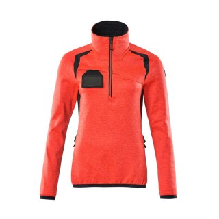 Mascot ACCELERATE SAFE Fleecepullover mit kurzem Reißverschluss 19353-316 Rot 2XL 260 g/m²